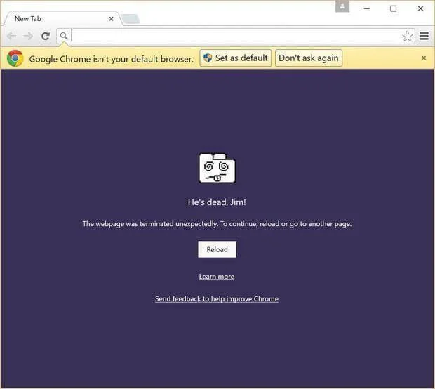 Så här fixar du Chrome-krasch i Windows 10 Så här fixar du Chrome-krasch i Windows 10