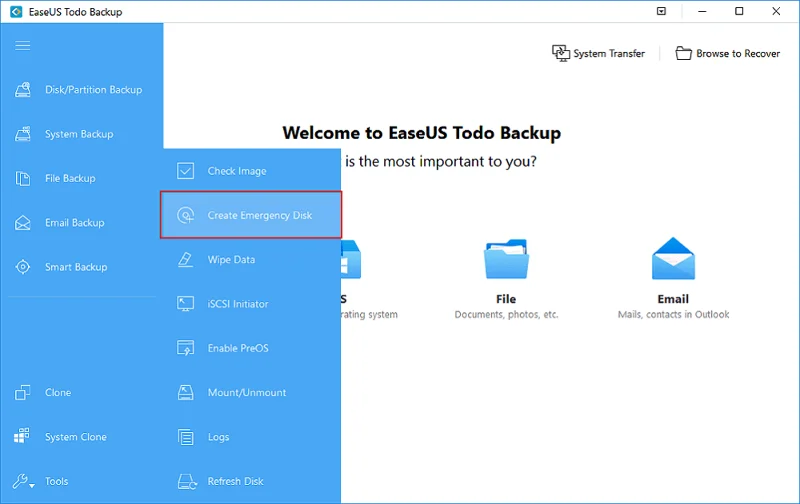 Lagað: Windows getur ekki endurheimt kerfismynd í tölvu með mismunandi fastbúnað