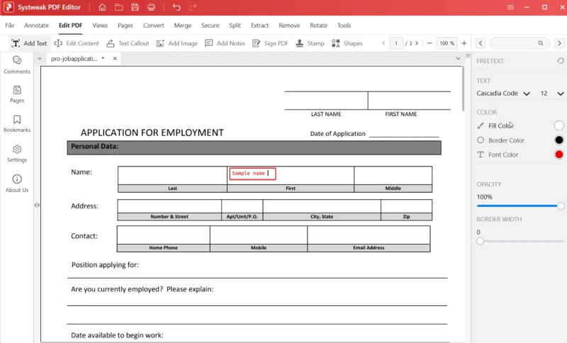 Jak psát do dokumentu PDF?