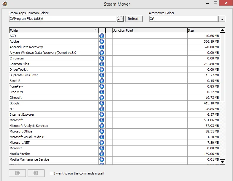 Sådan flyttes installerede programmer til et andet drev i Windows 10