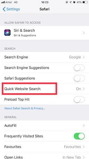 Kako onemogočiti hitro iskanje na iPhone ali Mac