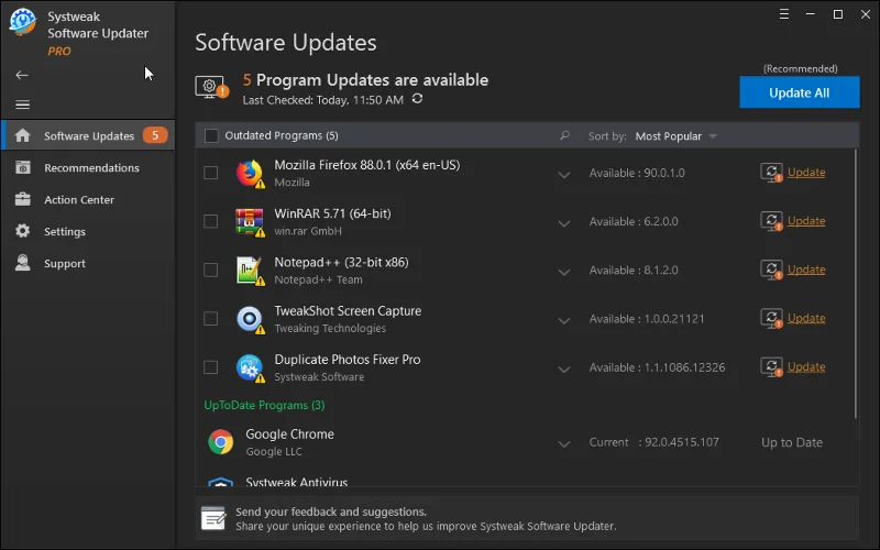Hvordan oppdatere alle appene dine i Windows 10 PC?