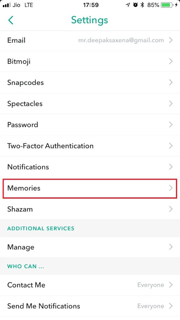 Jak zobrazit staré příběhy Snapchat
