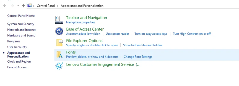 Πώς να εγκαταστήσετε γραμματοσειρές στα Windows 10