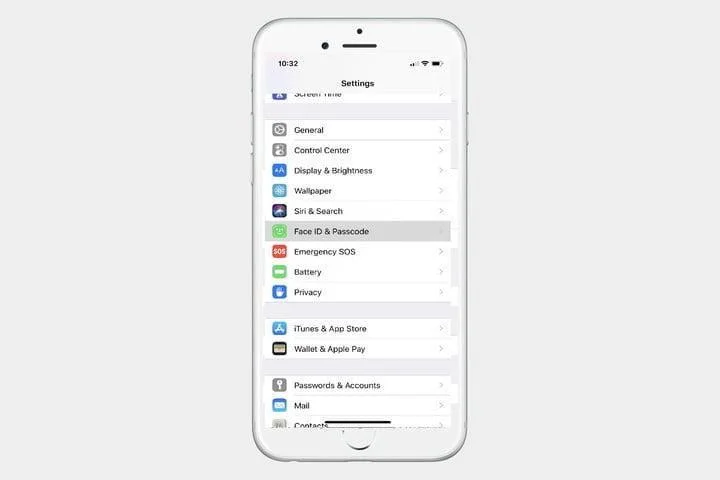 Hvordan konfigurerer man et alternativt ansigt med Face ID?