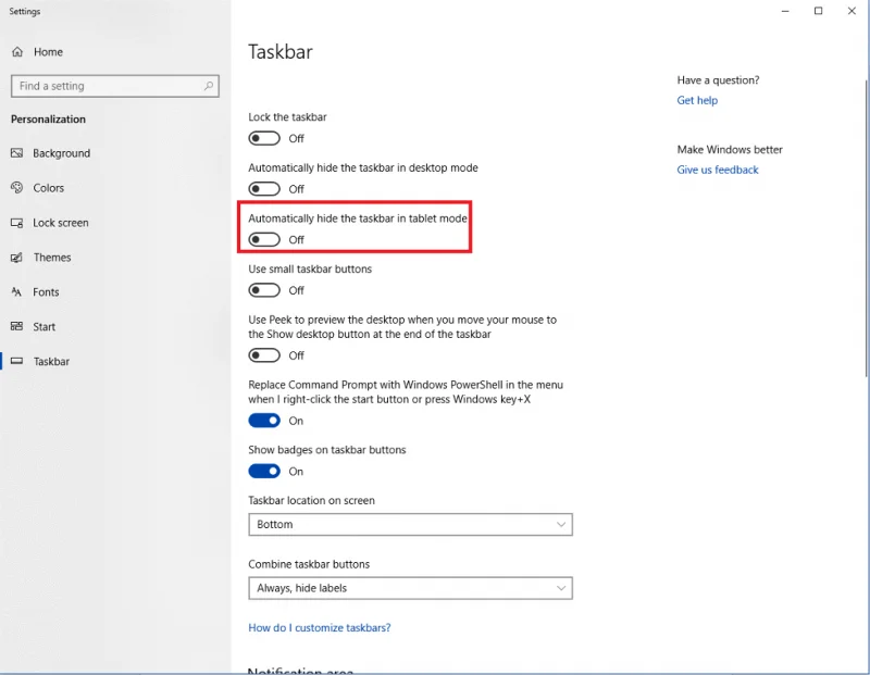 Jak přizpůsobit hlavní panel Windows 10