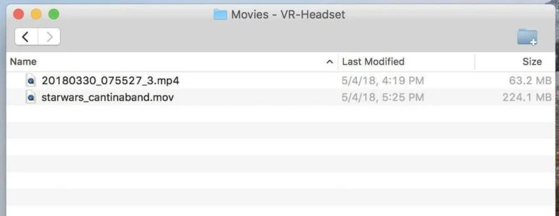 Kuinka ladata videoita Oculus Go -laitteeseen?