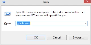 Как да разрешите редактора на групови правила в Windows 10 Home Edition?