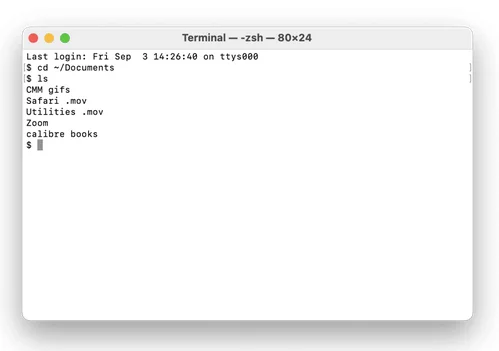 Jak používat příkazový řádek terminálu v systému macOS