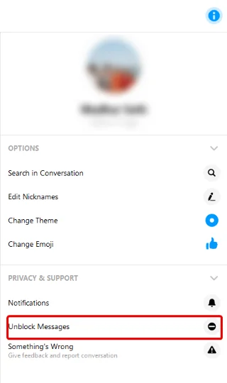 Hur man avblockerar någon på Facebook