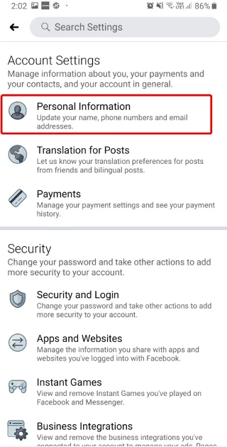 Hur man ändrar ditt namn på Facebook