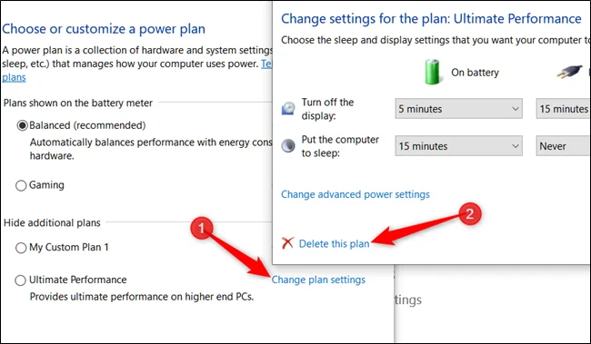 Rövid útmutató a Windows 10 végső teljesítménytervéhez