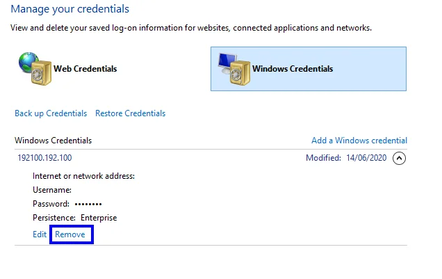 Як користуватися диспетчером облікових даних у Windows 10?