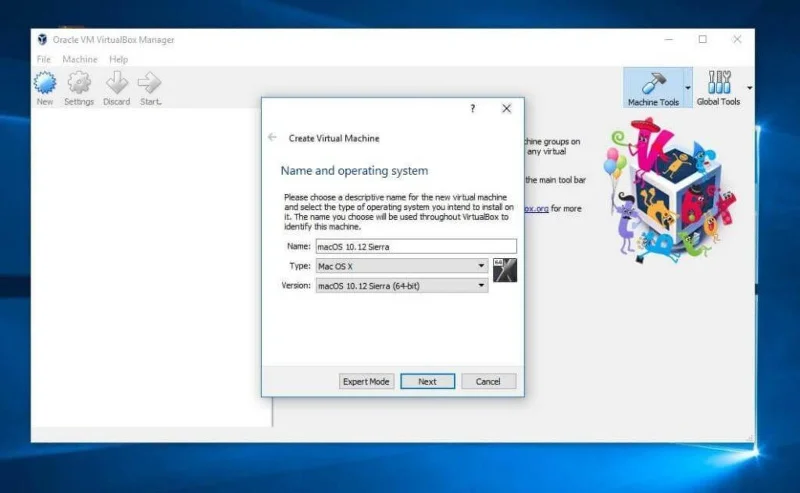 Як встановити MacOS на Windows 10 у VirtualBox