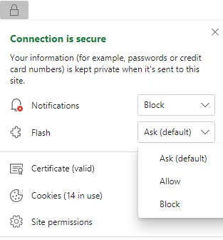 Kaip įjungti „Flash Player“ „Chrome“, „Firefox“ ir „Edge“?