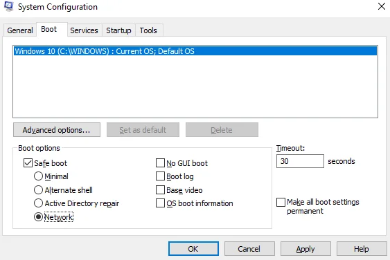 Jak nabootovat do nouzového režimu Windows 11