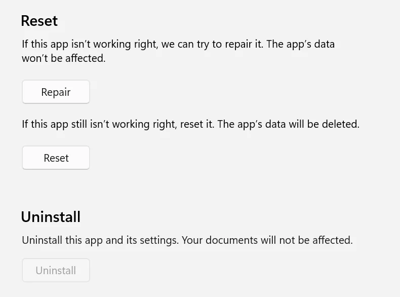Як виправити WSReset.exe, який не працює в Windows