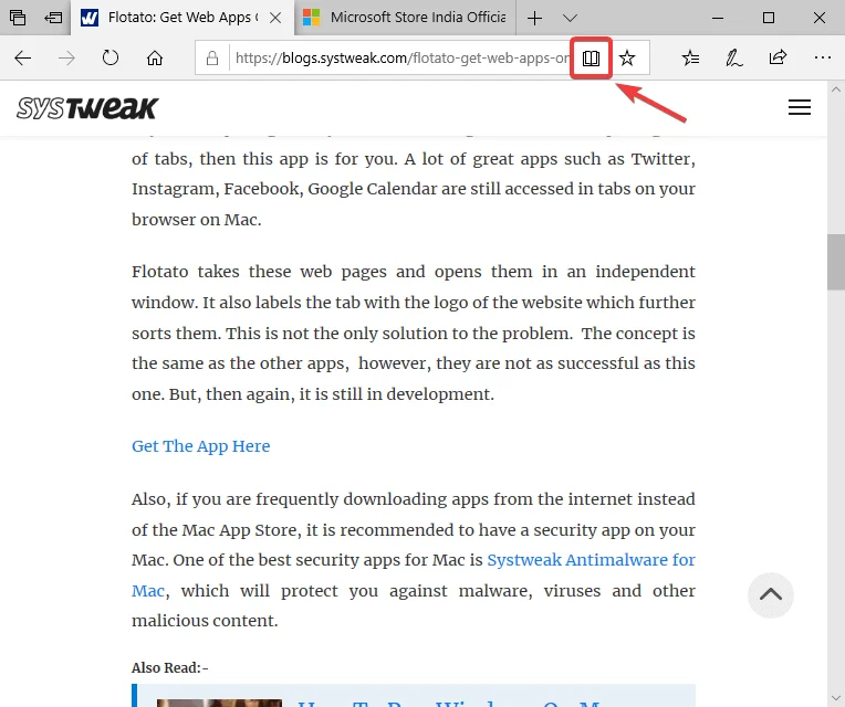 Karakteristikat unike të Microsoft Edge për lexuesit