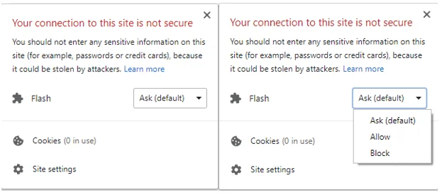Si të menaxhoni lejet e Flash në Chrome në asnjë kohë