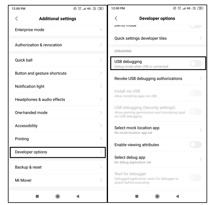 USB derinimo režimas ir kaip jį įjungti „Android“?