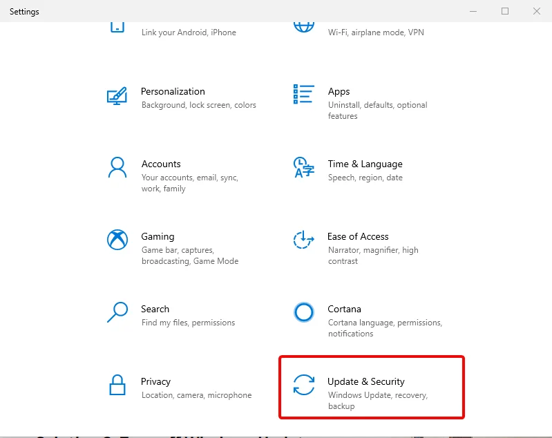 Rregullim: Përditësimi i Windows aktualisht nuk mund të kontrollojë për përditësime