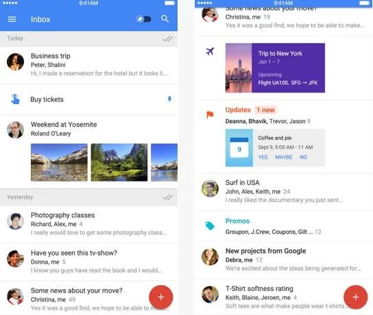 7 najboljših e-poštnih aplikacij za iOS in Android
