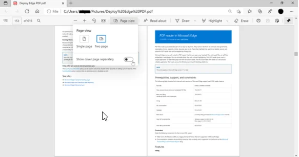 Microsoft Edge получава ли нова функция за PDF, за да се конкурира с Google Chrome