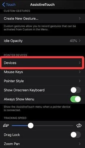 Kako povezati miško z vašim iPhoneom z iOS 13