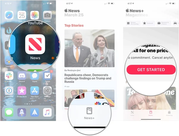 Sådan tilmelder du dig og bruger Apple News Plus