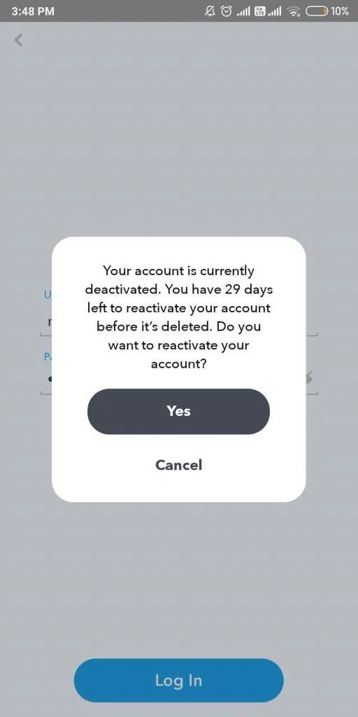 Si të riaktivizoni llogarinë Snapchat: Hapat e shpejtë