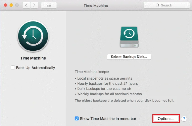 Как да възстановите вашия Mac с Time Machine