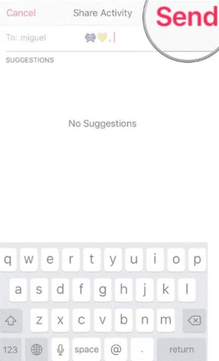Koraki za nastavitev skupne rabe dejavnosti na Apple Watch