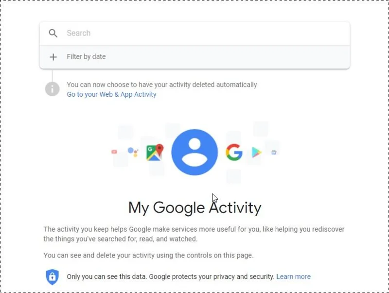 Как да не споделяте историята си на търсене с Google