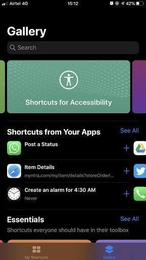 Apple má nový pohled na zkratky Siri v aktualizaci iOS 13