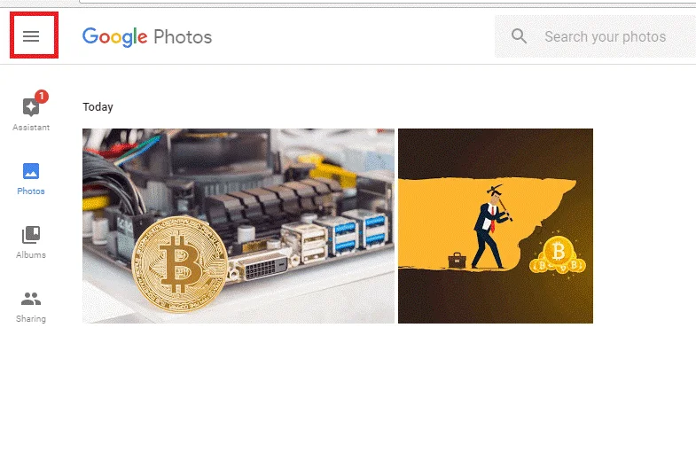 Hur man döljer eller visar foton på Google Foton.