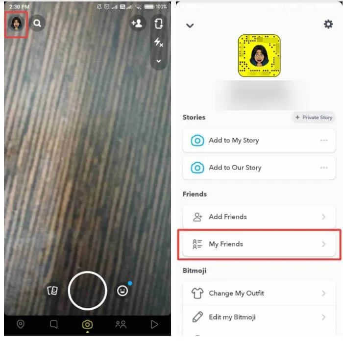 Kaip užblokuoti draugą „Snapchat“