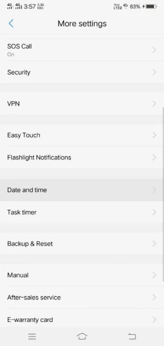 Kuidas parandada viga "Kahjuks on Google Play teenused peatunud"?