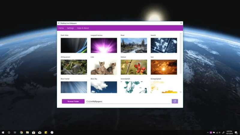 Kaip nustatyti vaizdo foną „Windows 10“ kompiuteryje: greiti veiksmai