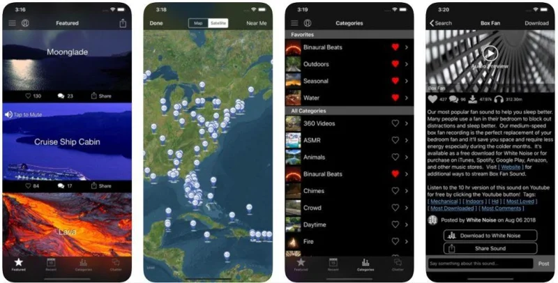 Darujte si aplikace White Noise pro uvolněnou mysl a zdravý spánek!
