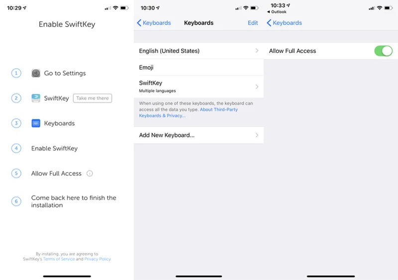Androidi ja iPhone'i vaikeklaviatuuri muutmine: 6 sammu juhend