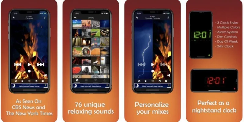 Darujte si aplikace White Noise pro uvolněnou mysl a zdravý spánek!