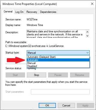 Kaip ištaisyti netinkamą laiką „Windows 10“.