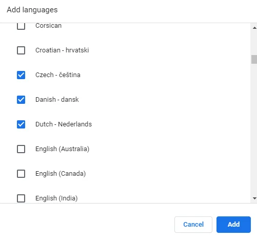 Прости начини за промяна на езиковите настройки в Google Chrome