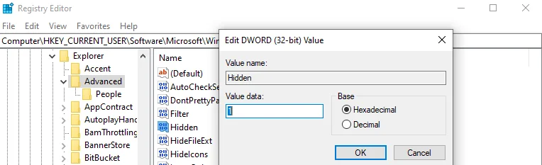 Si të shfaqni skedarët dhe dosjet e fshehura në Windows 10