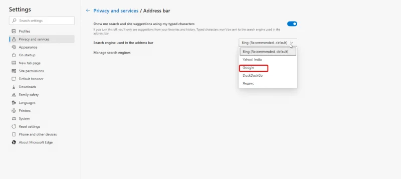 Як зробити браузер за замовчуванням Chrome і пошукову систему Google за замовчуванням