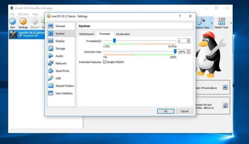 Як встановити MacOS на Windows 10 у VirtualBox