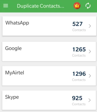 Jak odstranit více kontaktů stejné osoby v systému Android?