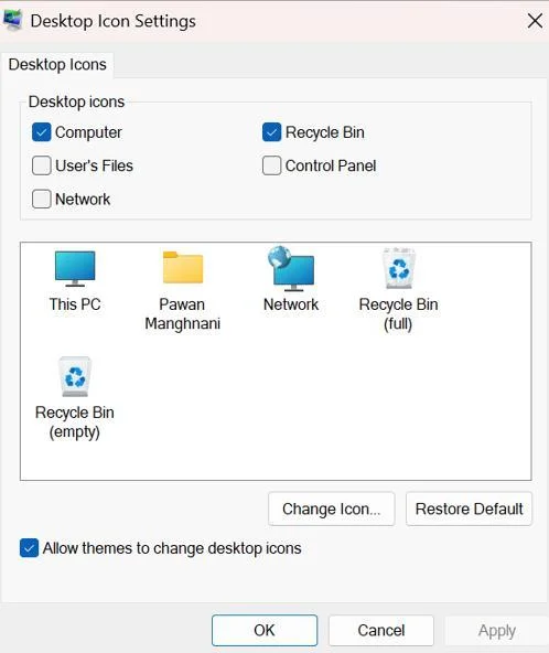Як вирішити проблему «Кошик неактивний» у Windows 11?
