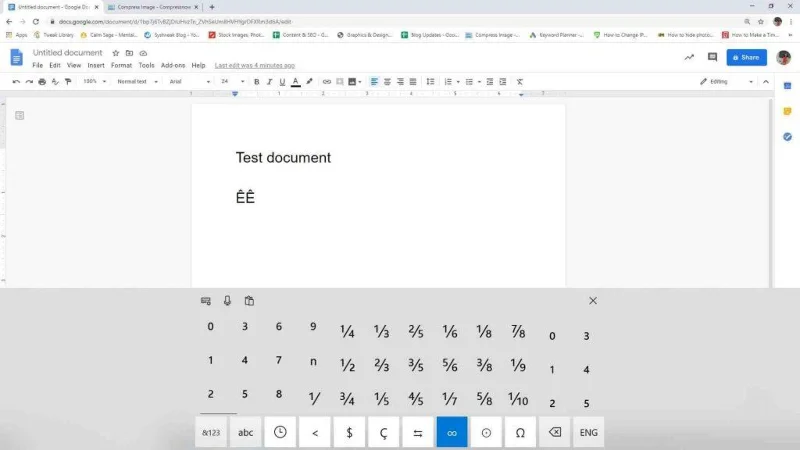 Kaip įvesti specialius simbolius, jaustukus, akcentus sistemoje „Windows 10“.
