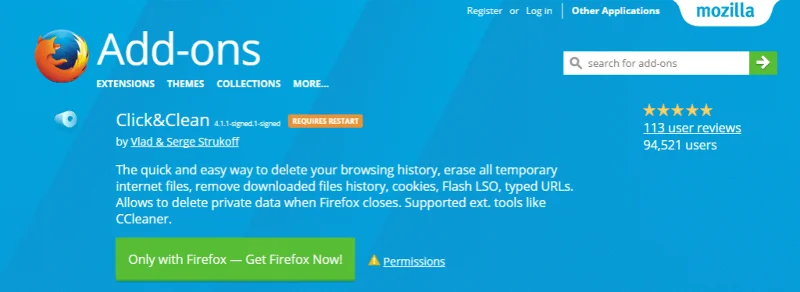 7 esminiai „Firefox“ priedai